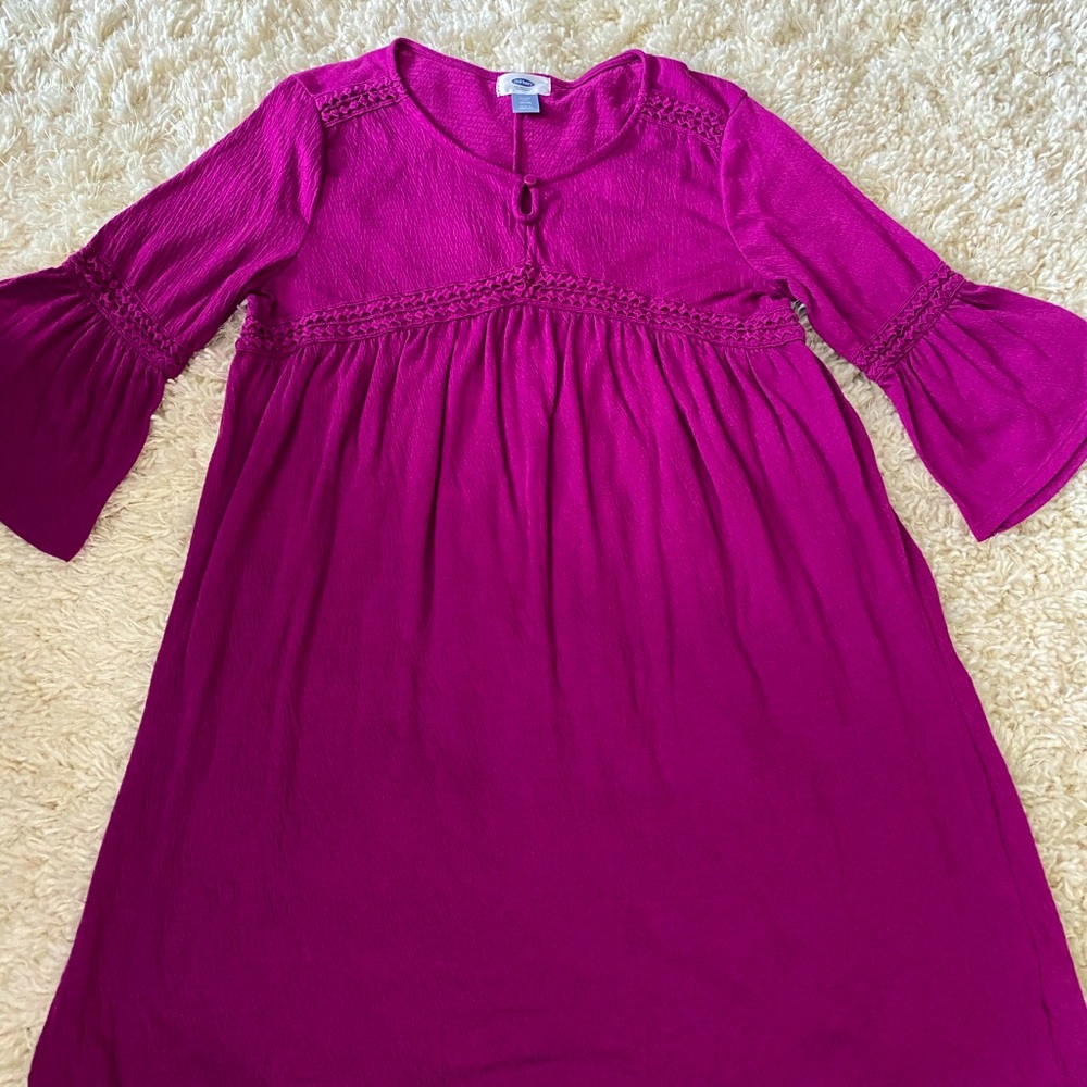 Girls purple dress